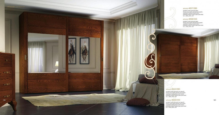 Szafa Szafa Półka Szafa do przechowywania Nowoczesny design Lustro Drewno