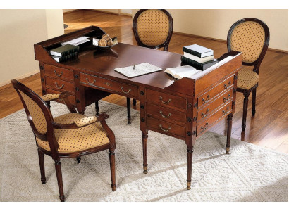 Tabela z Krzesło Biurko drewniane Biurko z szufladami Stół roboczy 2-częściowy