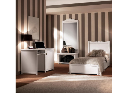 Łóżko Biurko Sypialnia Design Hotel Zestawy wyposażenia Lustro 4-częściowy zestaw