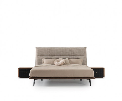 Modern Loft Design Sypialnia Łóżko Design Luksusowe łóżko Podkładka Style Meble New grey