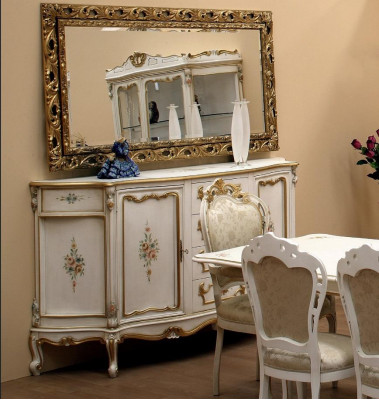 Kredens Design rtv Kredens Sypialnia Szafa Półka Luxury Living Pokój Board