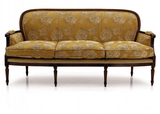 Sofy Podkładka 3 miejsce do siedzenia Kanapy Siedziba Trzyosobowa Sofa New Design Klasyczna Sofa