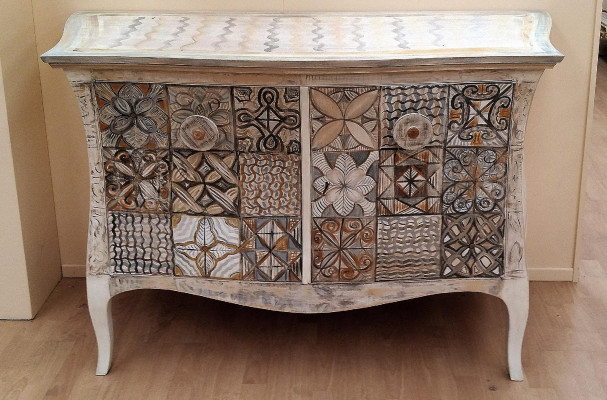Komoda Kredens Style Szafa Modern Living Room Kolekcja Art Deco