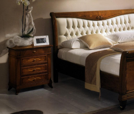 Stolik nocny Stolik nocny Tabela stoły Meble Drewno Nowy włoski design konsoli