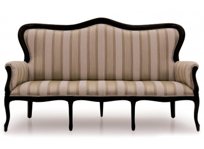 Designerska kanapa trzyosobowa Podkładka sofa Art deco Sofy 3-osobowe Pokój Meble Brown Siedziba
