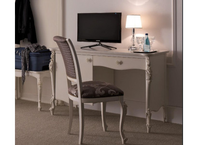 Półki Biurko Tabela Krzesło 2-częściowe Biurko Office Classic Furniture Drewno
