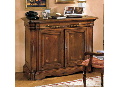 Kredens Wysoka Szafa Boczna Niska Deska Komody Design Eleganckie Luksusowe Szafki Drewno