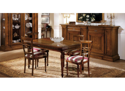 Stół obiadowy Drewno Stoły jadalnia stoły Tabela Design Drewno Luxury Meble Włochy