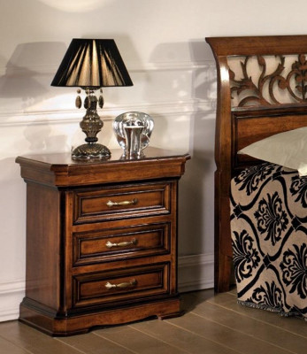 Łóżko Meble Podwójne łóżko Natural Wood Sypialnia Meble Design bed Meble Włochy
