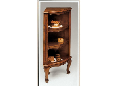 Szafka narożna Półka Narożnik Półka na książki Ściana Narożnik Półka Drewno Szafki Design Baroque