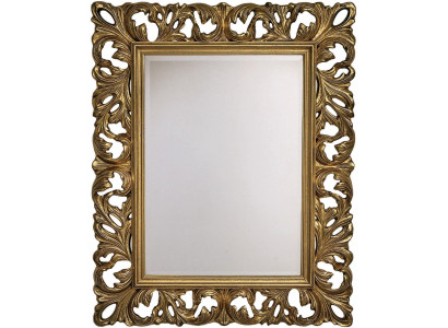 Klasyczny Designerski Oryginalne Drewno Rama XXL Lustro 105x85,5 Lustro -Model 1577