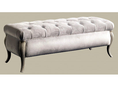 Chesterfield Design Stołek Pufa Owalna Podnóżek Meble Taboret Tapicerowany