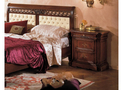 Stolik nocny Stolik Tabela Drewno stoły Sypialnia Meble Kredens Brązowy