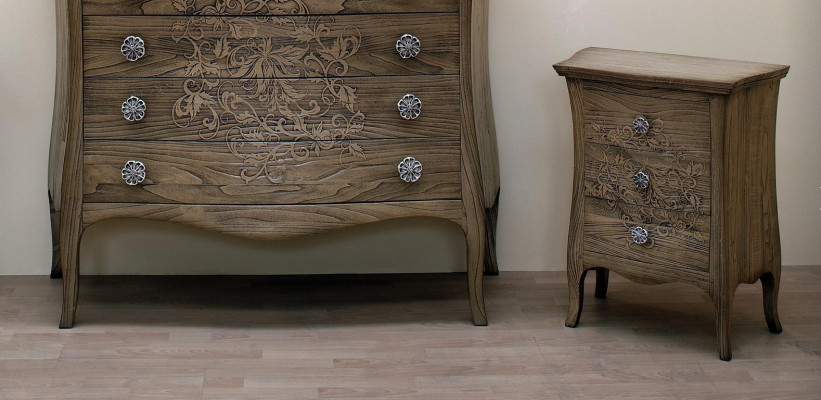 Stolik nocny szafka nocna szafka nocna Kredens szafka nocna Szafa Baroque