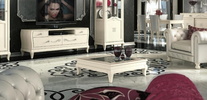 stolik kawowy projekt salonu stoły Meble Tabela Luxus Stolik Drewno Modern