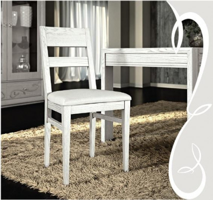jadalnia Krzesło 1 miejsce siedzące Fotel Drewno Luxury Class Meble Design Fotel Drewno