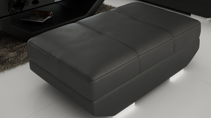 Luksusowy zestaw mebli sofowy Sofa Podkładka 3+3 miejsce do siedzenia + Stołek salonowy