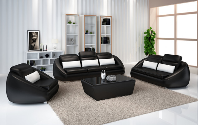 Zestaw sofowy 3+2+1 miejsce do siedzenia Nowoczesny komplet wypoczynkowy Sofa Podkładka Kanapy Kanapa