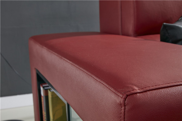 Kanapa Żywy krajobraz Narożnik Ustawić Design Nowoczesna Sofa Kształt U Skóra