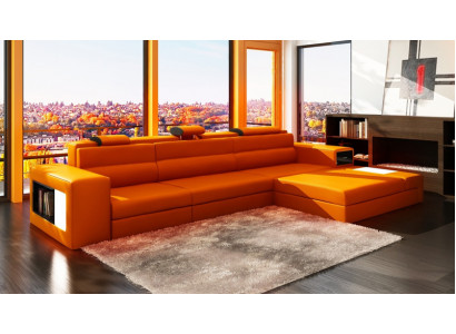 Designerska Sofa Kanapa Ustawić Narożnikowa kanapa ze Stołkiem Żywy krajobraz Podkładka