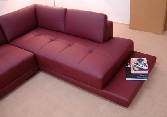 Narożnik kanapa Skóra Sofa Kanapa Podkładka Narożnik Siedziba Żywy krajobraz Ustawić