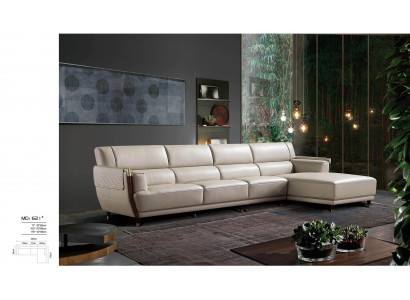 Narożnik Sofa Podkładka Kanapa Projektant Siedziba Narożnik Living Landscape Skóra Kanapy