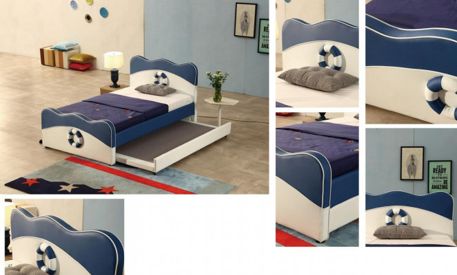 łóżko rozkładane Łóżko Podkładka łóżka Luxury Hotel Youth 3D XXL Big 120 / 150x200cm Nowość