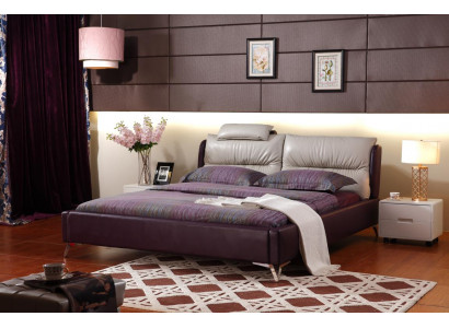 Nowoczesny luksusowy design Łóżko XXL łóżko Style Decor Hotel Double Skóra 140 160