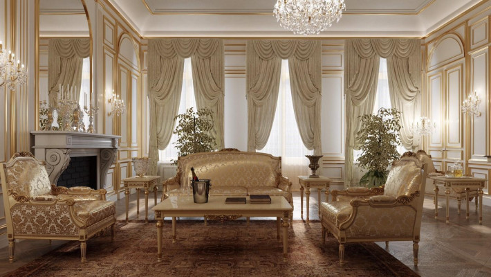 Zestaw sofowy 3+1 Set Design Sofa Podkładka Couchen Couch Classic Luxury Grupa