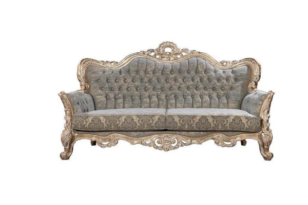 Chesterfield Zestaw sofowy 3+3+1+1 Siedziba stolik kawowy Classic Sofa Podkładka Siedziba