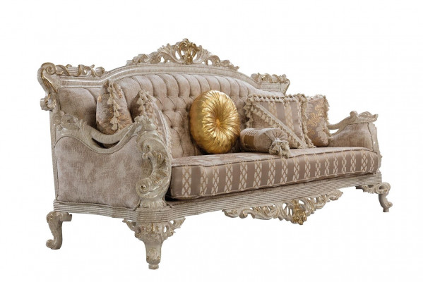 Chesterfield 3 miejsce siedzące Designerska Sofa Luksusowa Podkładka Sofy Kanapy Materiał Włókienniczy Nowy