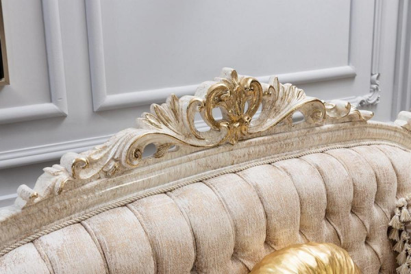 Chesterfield 3 miejsce siedzące Designerska Sofa Luksusowa Podkładka Sofy Kanapy Materiał Włókienniczy Nowy