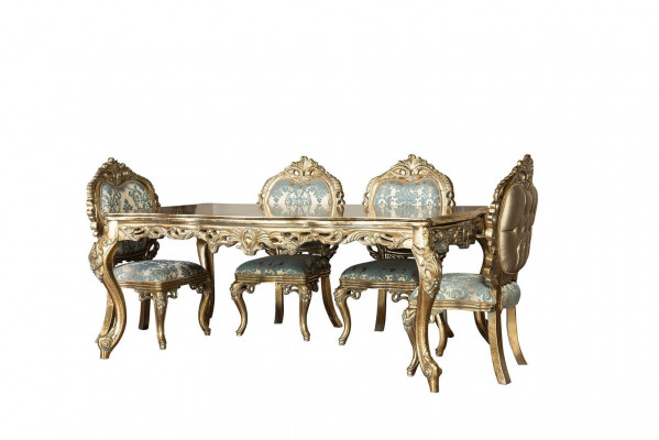 Krzesło do jadalni Golden Krzesła Krzesło Zestaw Ustawić 4x Podkładka Podkładka