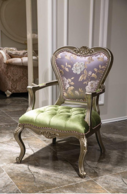 Fotel 1 miejsce siedzące Zielony Salon Eleganckie Meble Luksusowe Chesterfield Nowość
