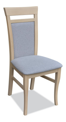 Zestaw 4x Design Krzesło Włókienniczy Fotel Podkładka Krzesła Gastro jadalnia Drewno Materiał