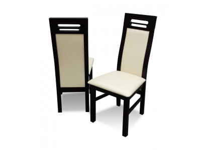 Krzesło bez podłokietników Krzesło do jadalni Drewno jadalnia Czarny Design Modern