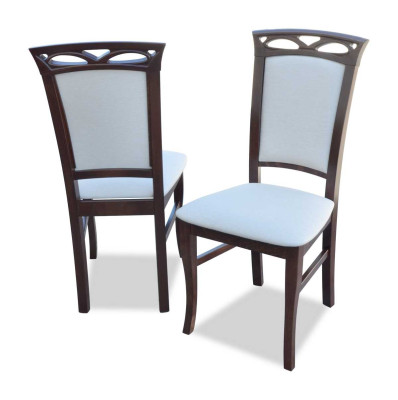 Krzesło do jadalni Luksusowe klasyczne Krzesła Drewno Design Krzesło drewniane Nowe Meble
