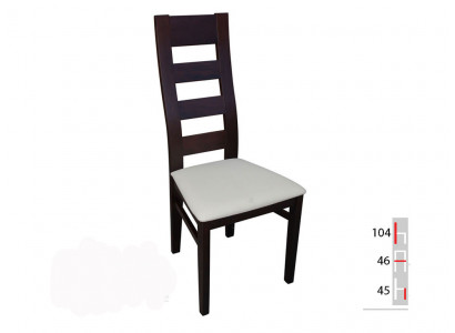 Krzesło do jadalni Solidne drewno Krzesło designerskie Skóra Krzesło Krzesła do jadalni K47