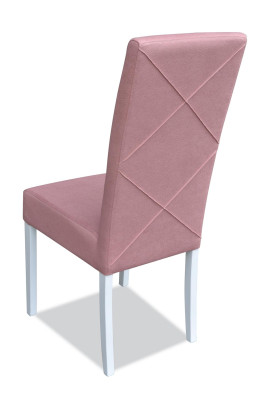 Krzesło 1x jadalnia Pokój Club Krzesła krzesło tapicerowane Fotel Drewno designerskie oparcie