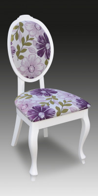 Designerska luksusowa jadalnia Classic Krzesło Krzesła Siedziba Lehn Solidny Drewno