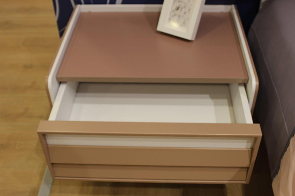 Design Stolik nocny konsola Side Sleep Pokój Luksusowe Konsole stoły Drewno