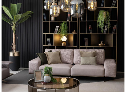 Kanapy trzyosobowe różowe sofy do salonu kanapa 256cm duża sofa xxl materiał