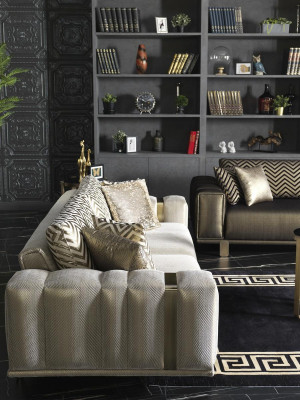 Luksusowe Meble Sofa 2 miejsce do siedzenia w salonie projekt kanapy dwuosobowe