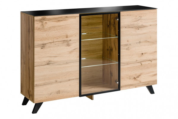 Kredens Drewno Design Nowoczesny Kredens Meble do Salonu Nowość