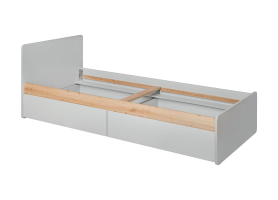 Nowoczesne łóżko do pokoju młodzieżowego Drewno Design Sypialnia Drewno Meble