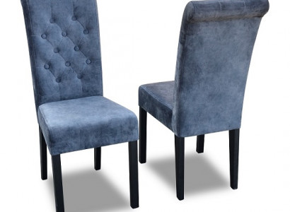 6x Zestaw Chesterfield Krzesło Siedziba Podkładka Ustawić jadalnia Krzesła Lehn Skóra