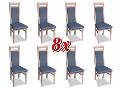 jadalnia Krzesło Zestaw Ustawić Lehn Krzesła Kompletny Grupa Salon 8x Sztuka Nowy