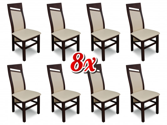 Ustawić krzesło do jadalni Drewno Podkładka nowa jadalnia Grupa 8 x fotel Fotel