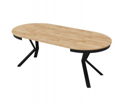 Luksusowy Stół obiadowy Brązowy Okrągły Stół jadalnia Drewno Design stoły 100 cm