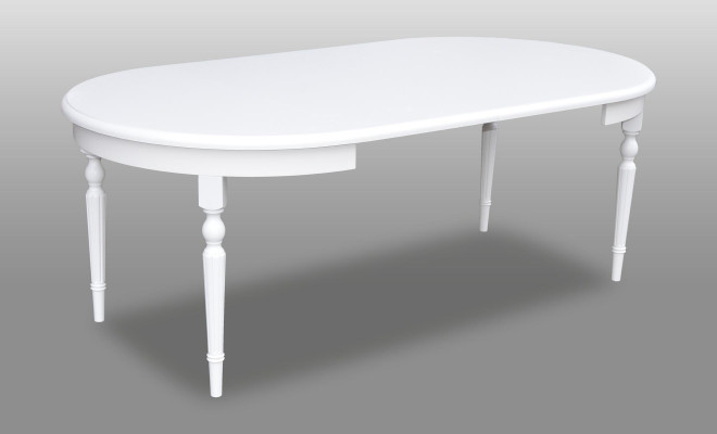 Stół obiadowy Tabela jadalnia salon Ustaw Drewno Design stoły 110x110/210cm